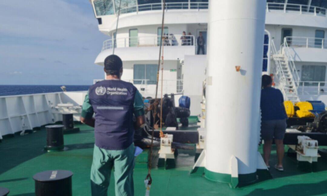 WHO chief Tedros oversees evacuation of MV Hondius in Spain