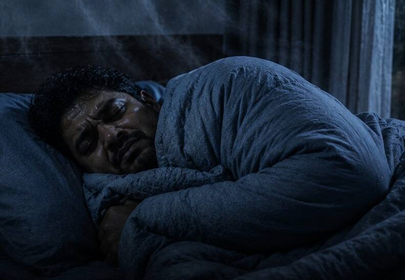 Why people can not sleep well even in AC rooms during heatwave?