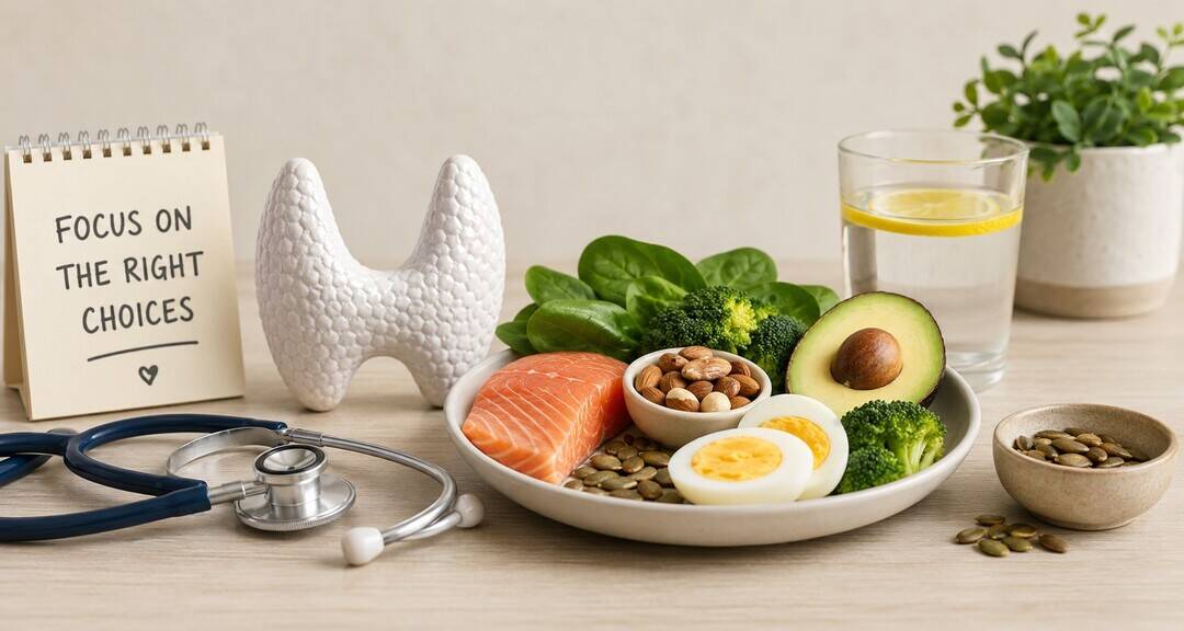 Reduced food intake may worsen weight gain in hypothyroidism