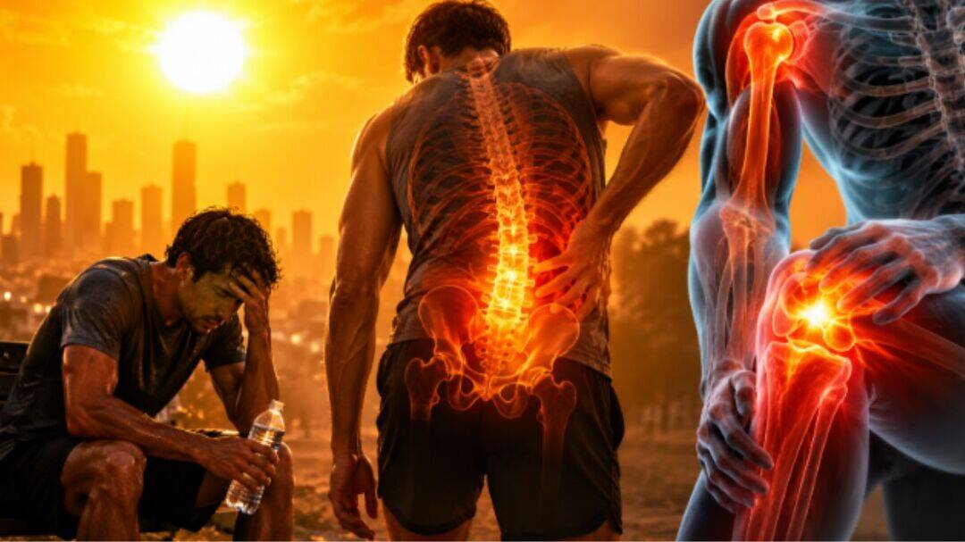 Extreme heat may impact joints and bones, increasing injury risks 
