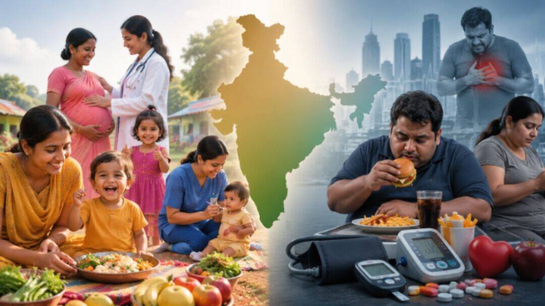 Child malnutrition falling while lifestyle diseases rise, NFHS-6 