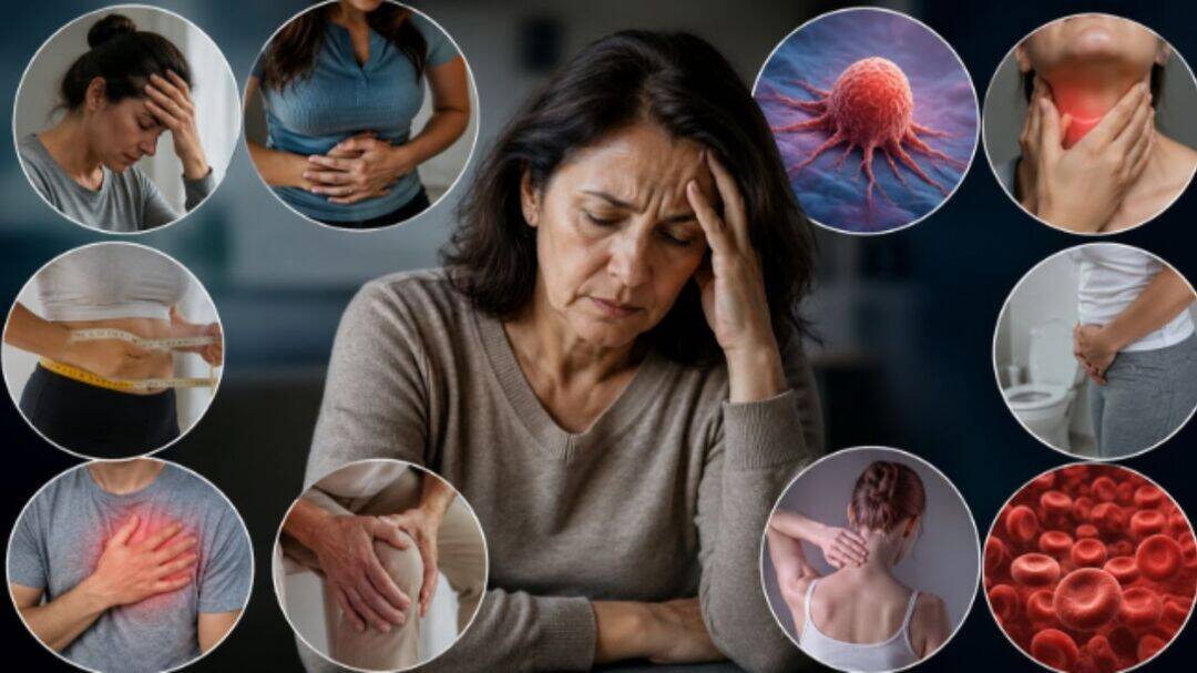 Top cancer signs that are often mistaken for stress or ageing