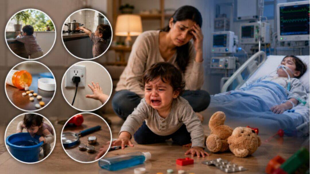 Doctors highlight rising household injury risks for children