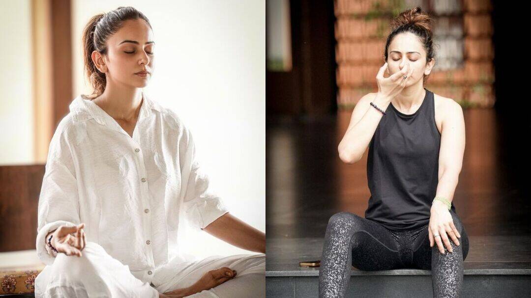 Rakul Preet Singh shares glimpses inside her yoga journey in May