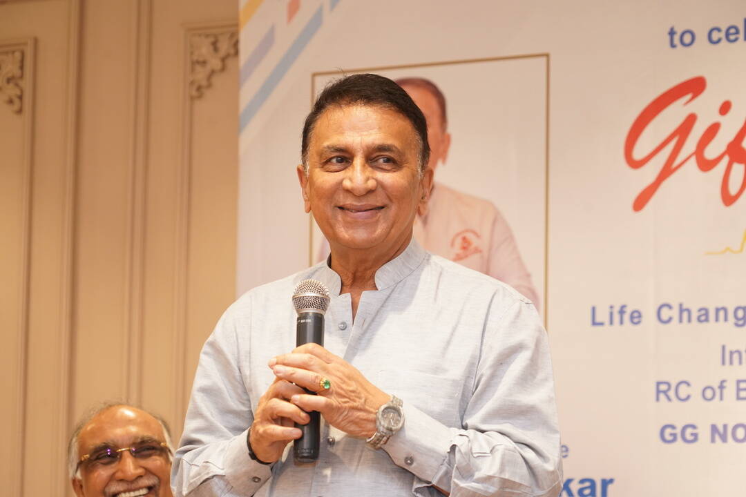 Gavaskar calls children's recovery his 'third innings'