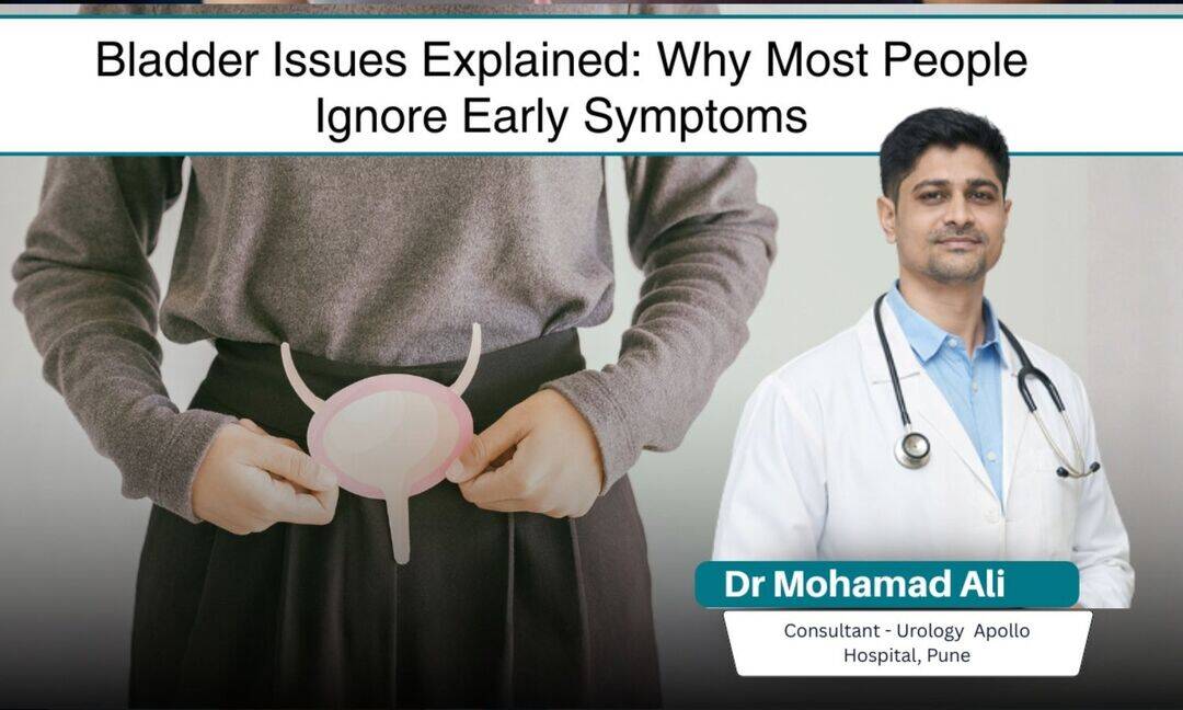 Doctor explains why bladder issues are ignored in early stage