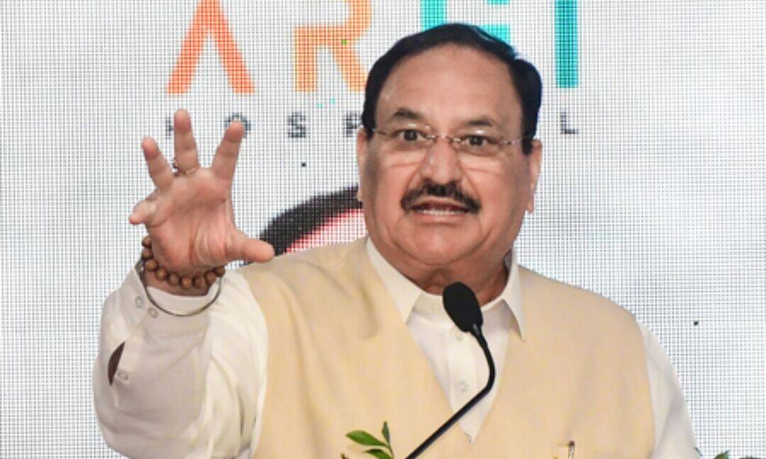 JP Nadda slams Kharge over NFHS-6 data remarks