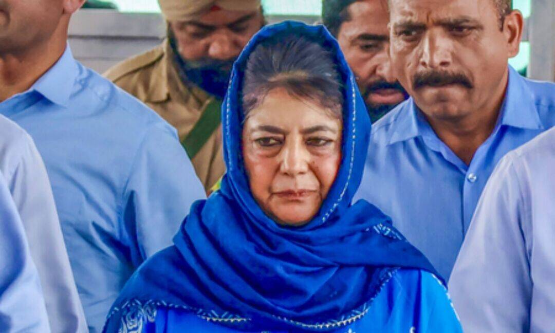 Mehbooba Mufti urges faster work on AIIMS Awantipora project