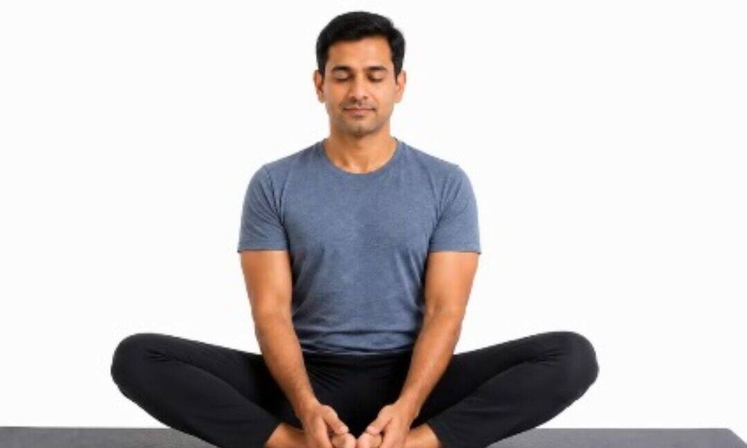 Baddha Konasana benefits blood pressure control