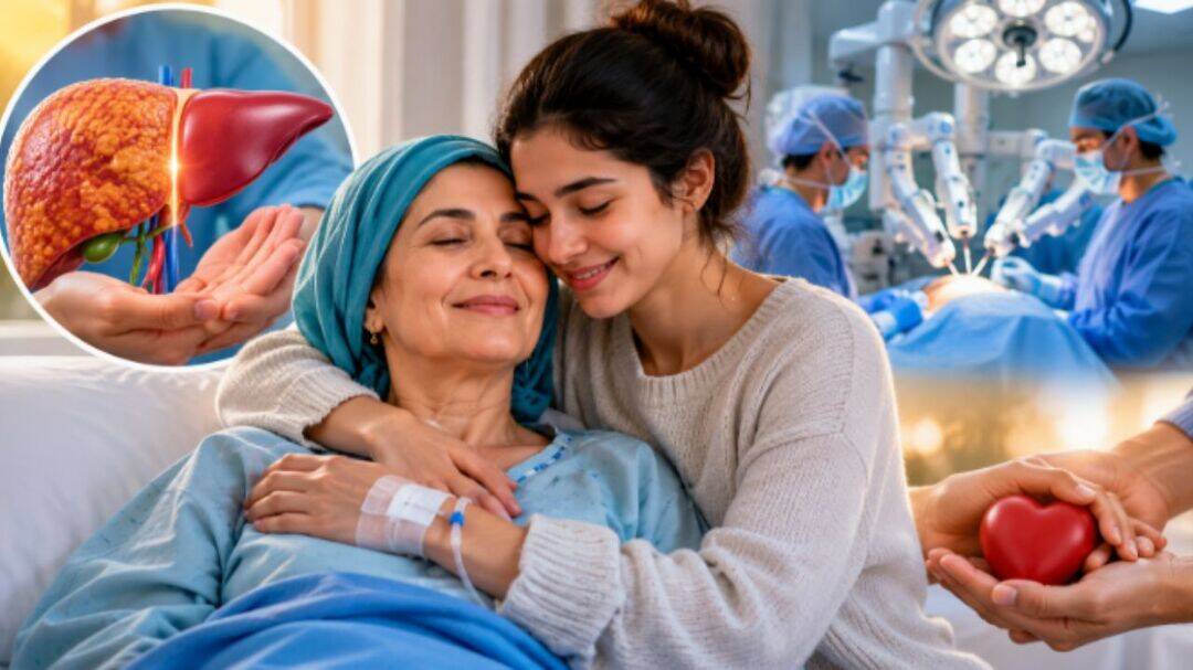 Fatty liver disease left mother dying, daughter donated liver