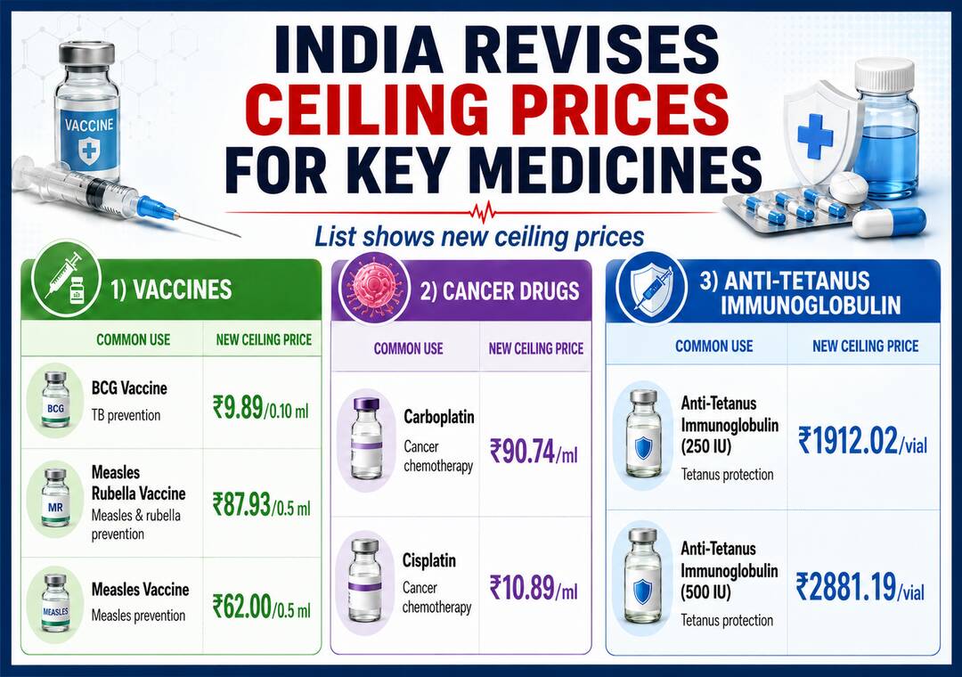 Chemotherapy drugs' prices revised by Centre; list shows new prices