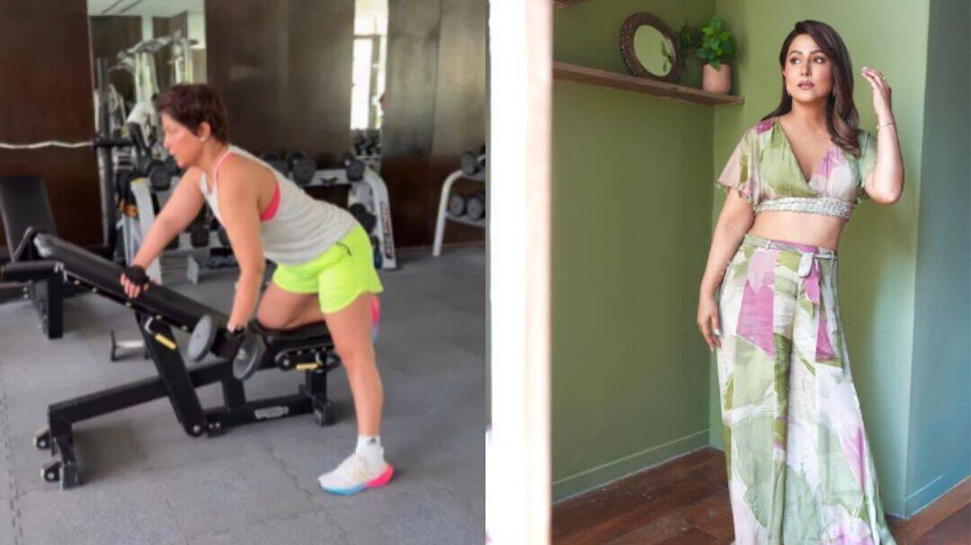 Hina Khan’s ‘one day at a time’ workout inspires fitness goals