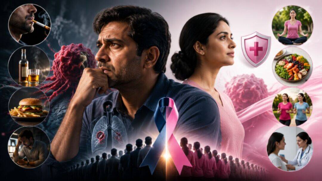 Why cancer deaths are higher among Indian men than women?