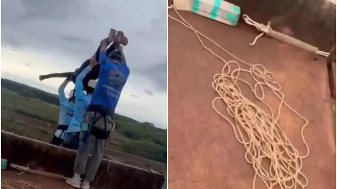 Woman dies after workers forget to attach bungee safety rope and push ...