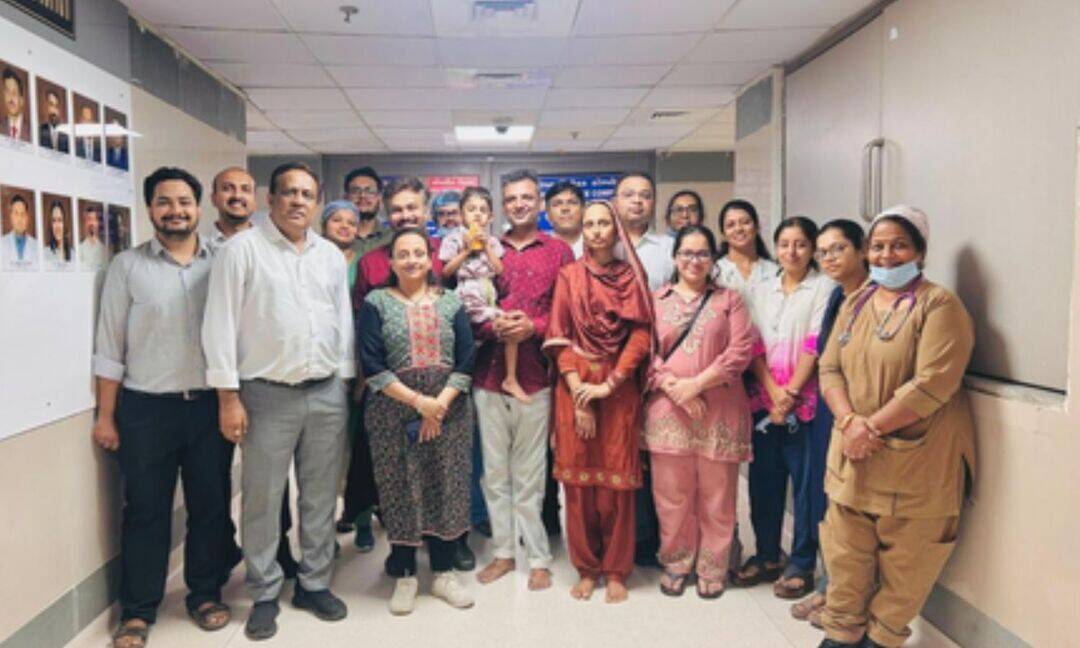 3 year old regains swallowing ability after surgery in Gujarat