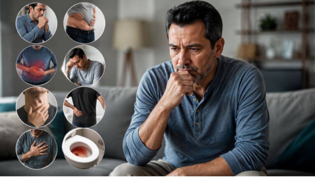 What cancer symptoms do men ignore most?