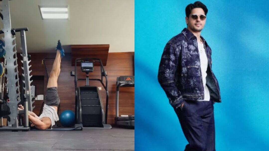 Sidharth's workout video goes viral, captioned 'No shortcuts'