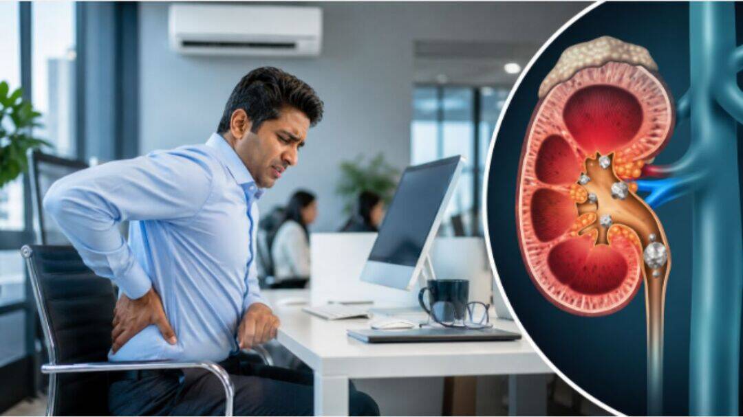 Kidney stones can strike even if you work in an AC all day