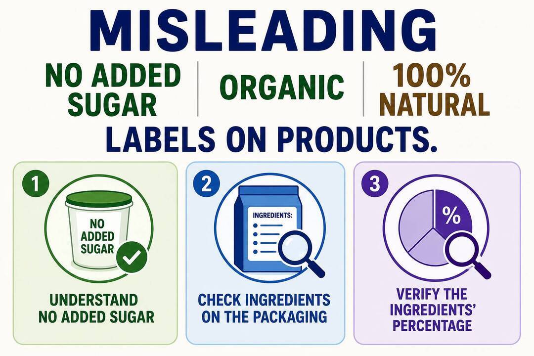 What has AIIMS said about 'No Added Sugar' claims on food packets?