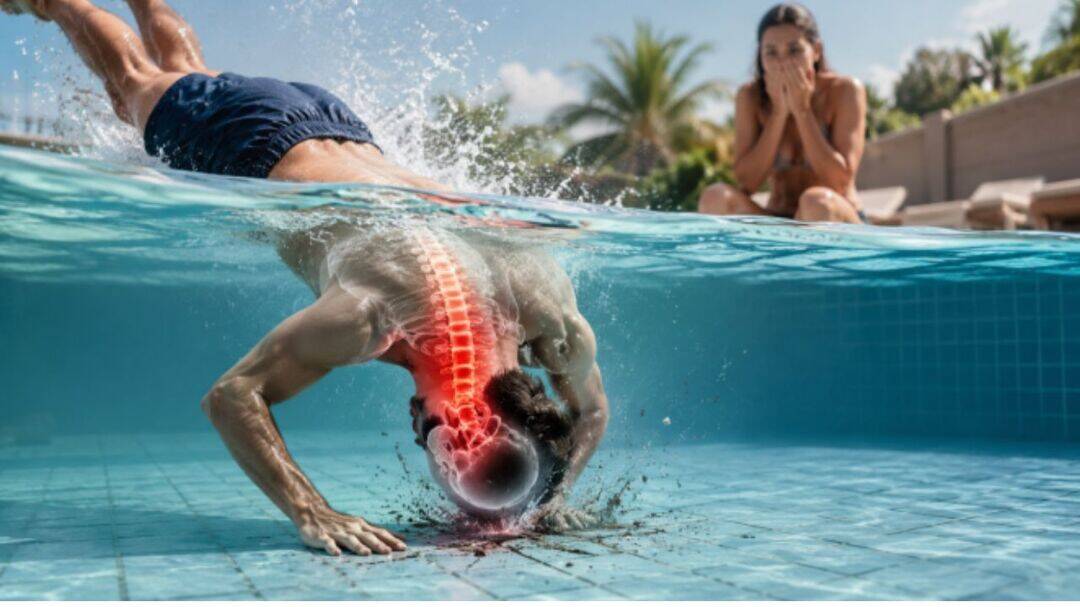 Doctors warn of shallow pool dangers, after fatal dive case