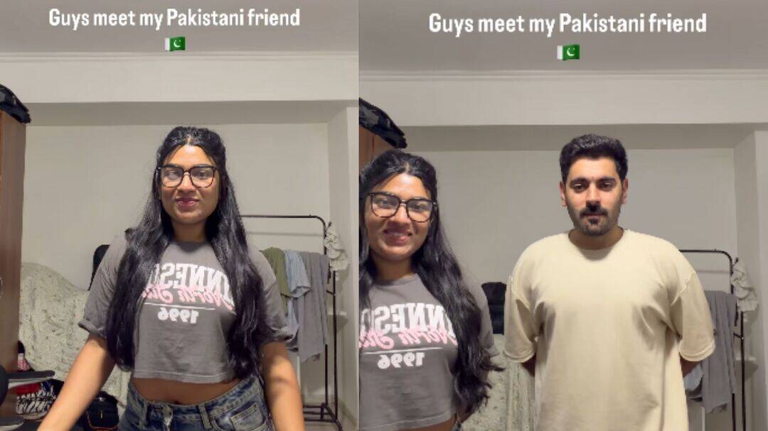 Video: Indian Girl faces backlash for reel with Pakistani friend 
