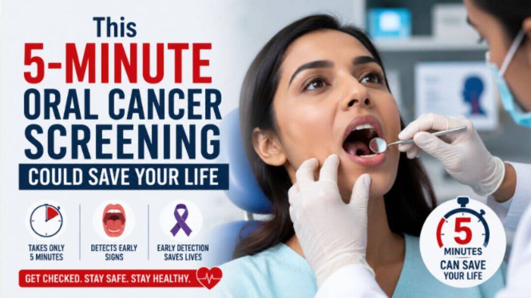 5-minute oral cancer screening could save your life 