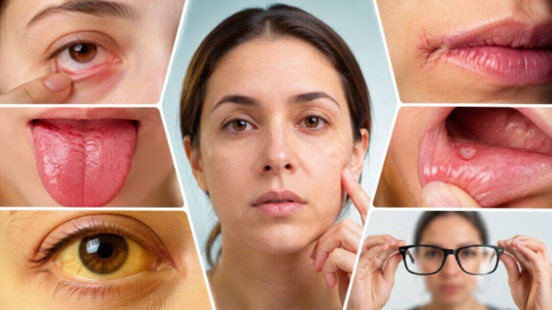 6 warning signs of vitamin B12 deficiency on face and eyes
