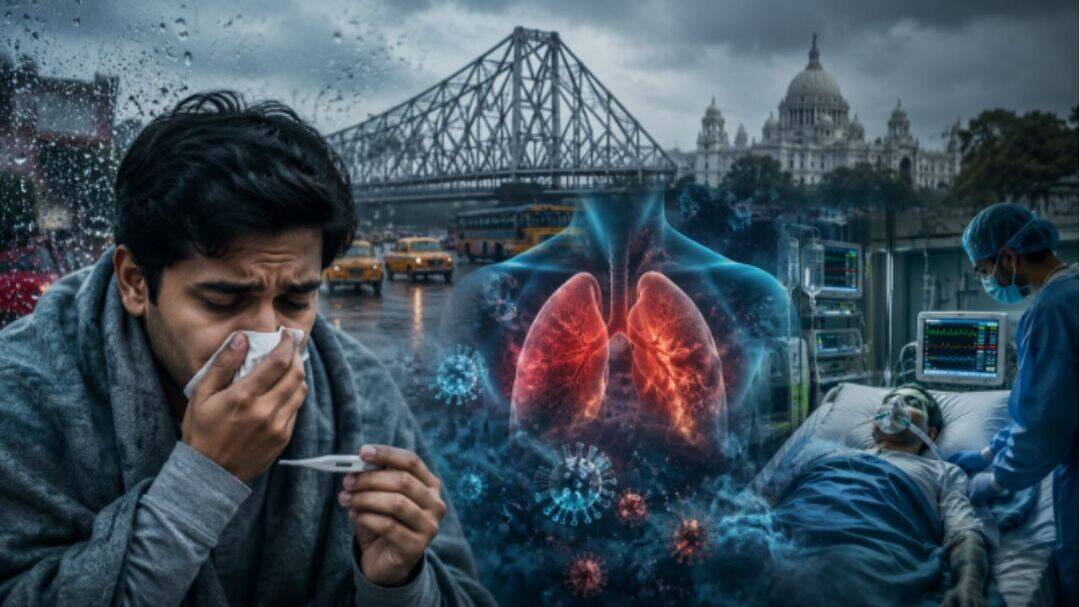 Flu surge in Kolkata raises ICU admissions, lung infections