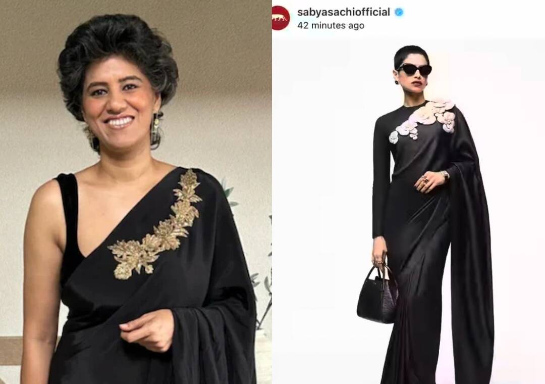 IAF pilot-turned-designer claims Sabyasachi copied her saree design, post sparks debate