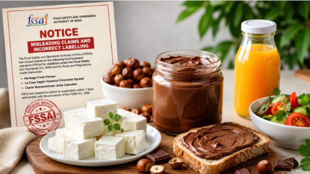 FSSAI flags paneer and chocolate spread brands for health claims