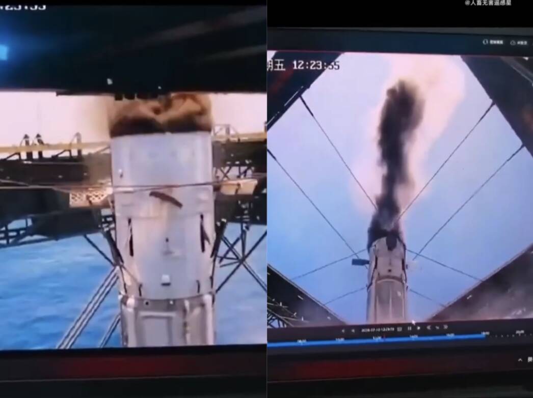 New video shows how China used wires to catch its rocket for the first time