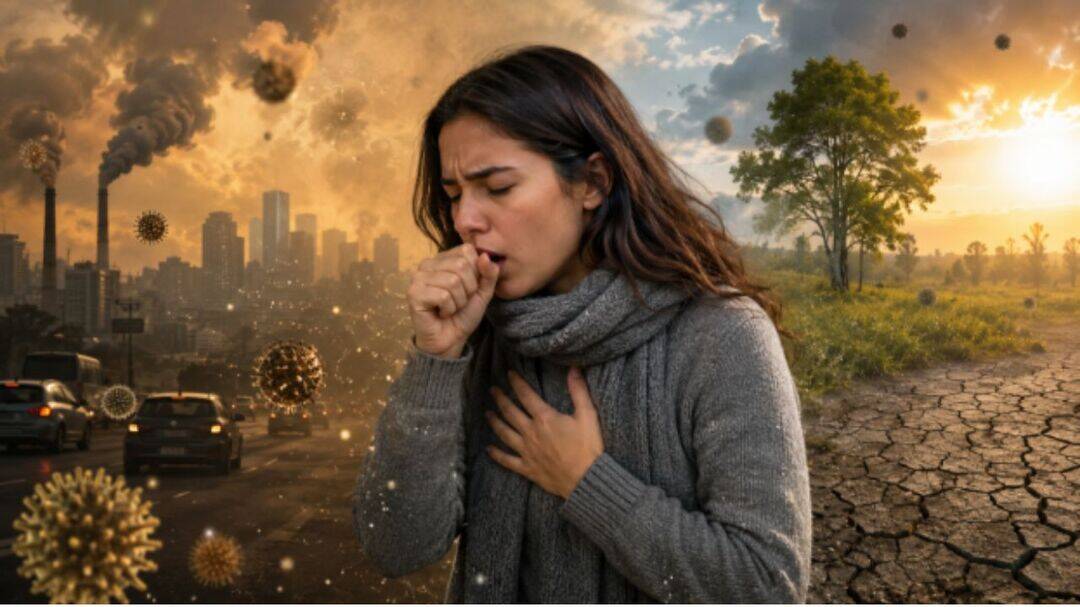 Climate change, pollution making coughs last longer: Doctors