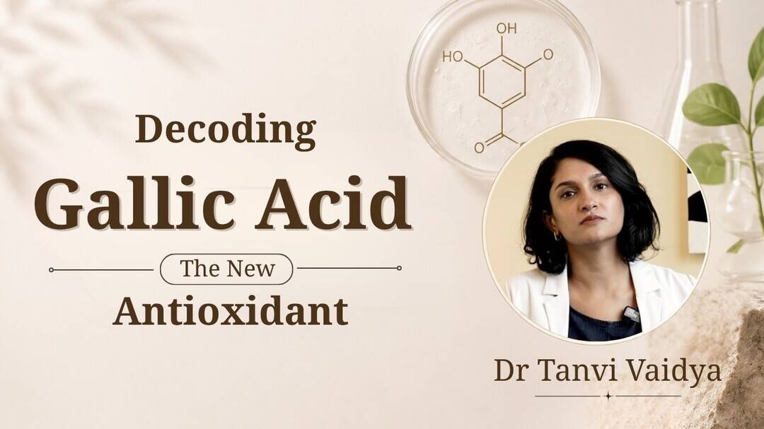 Gallic acid may be a gentler alternative to vitamin C, says expert