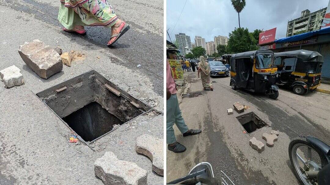 Another open manhole found in Mumbai days after Saki Naka death