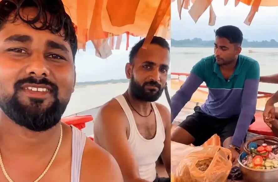 Friends host mutton, beer party on Saryu river, arrested after video surfaces