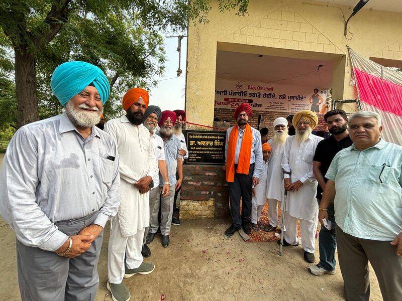 Second village gym opened under Dr Avtar Singh's 'Mission 51'