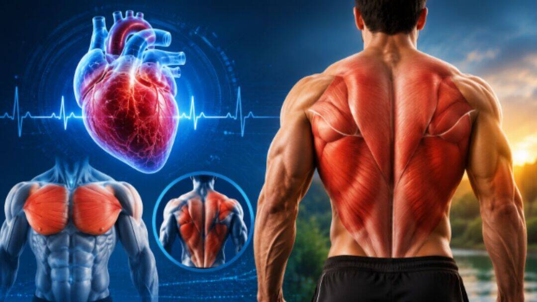 AI study links stronger muscles to lower heart disease risk