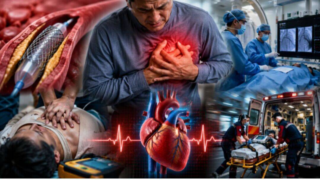 What to do in the first 10 mins of a heart attack