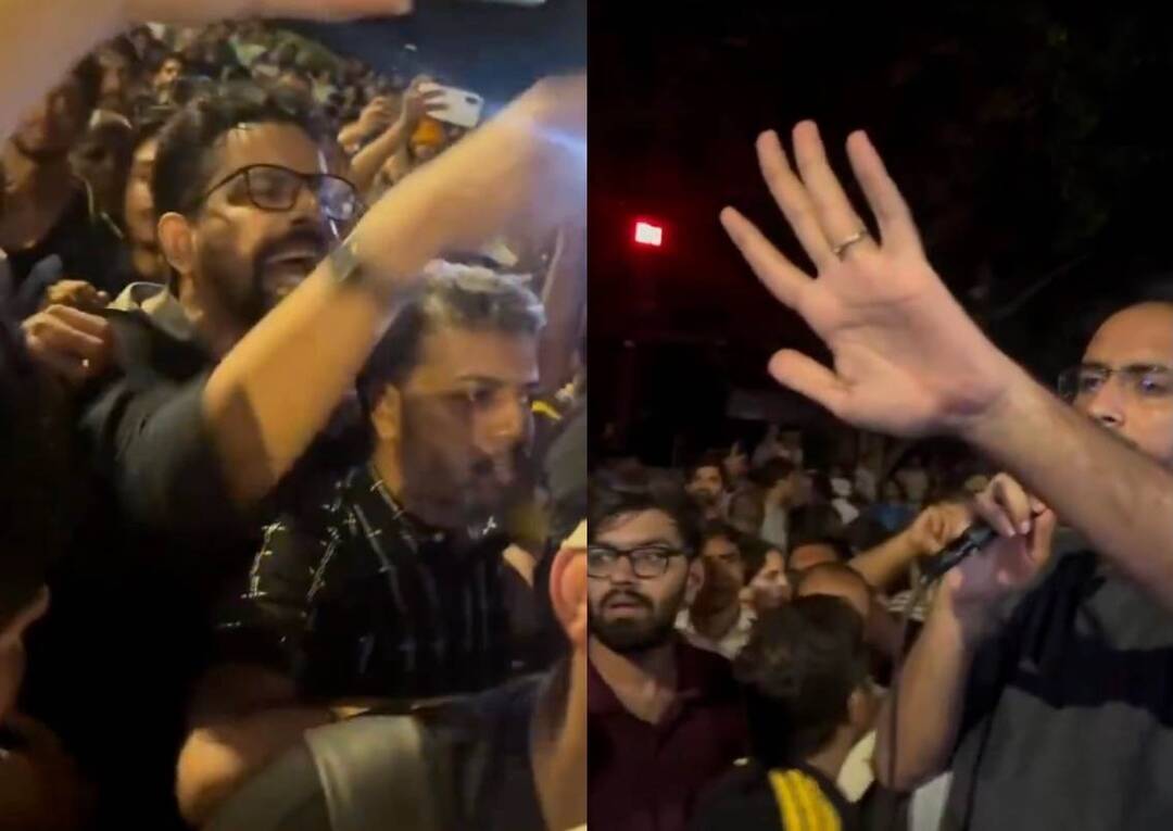CJP's Ashutosh Ranka confronted by angry protesters for 'sitting in AC room' in viral video