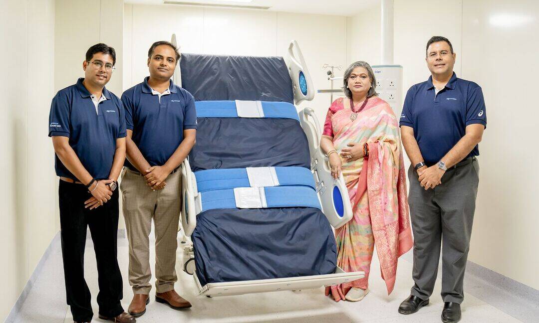 North India gets first VitalGo Total Lift Bed for ICU care