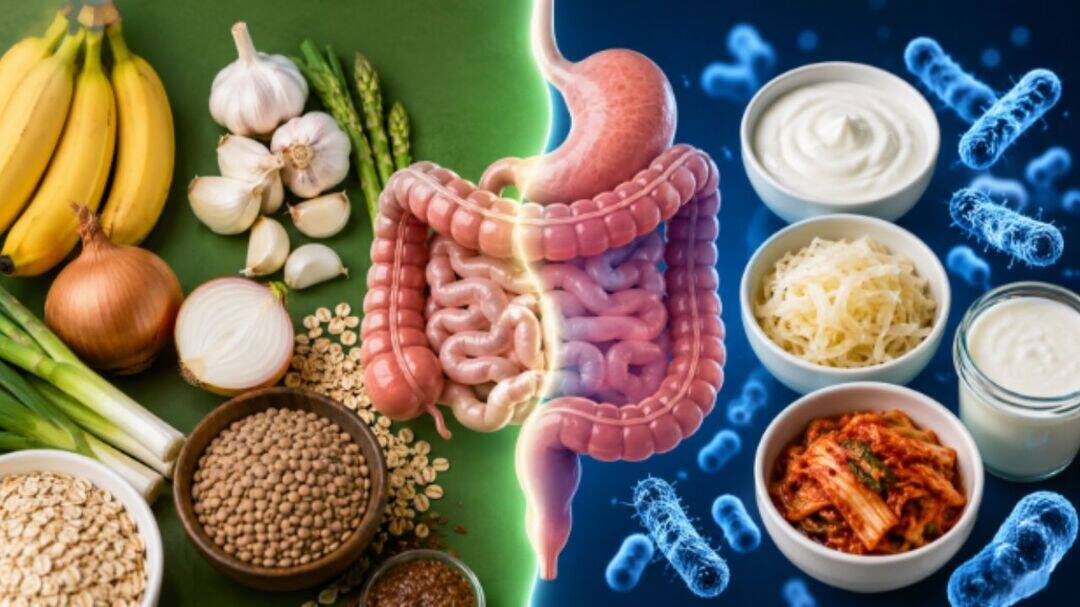 Prebiotics vs probiotics: Which is better for gut health? 