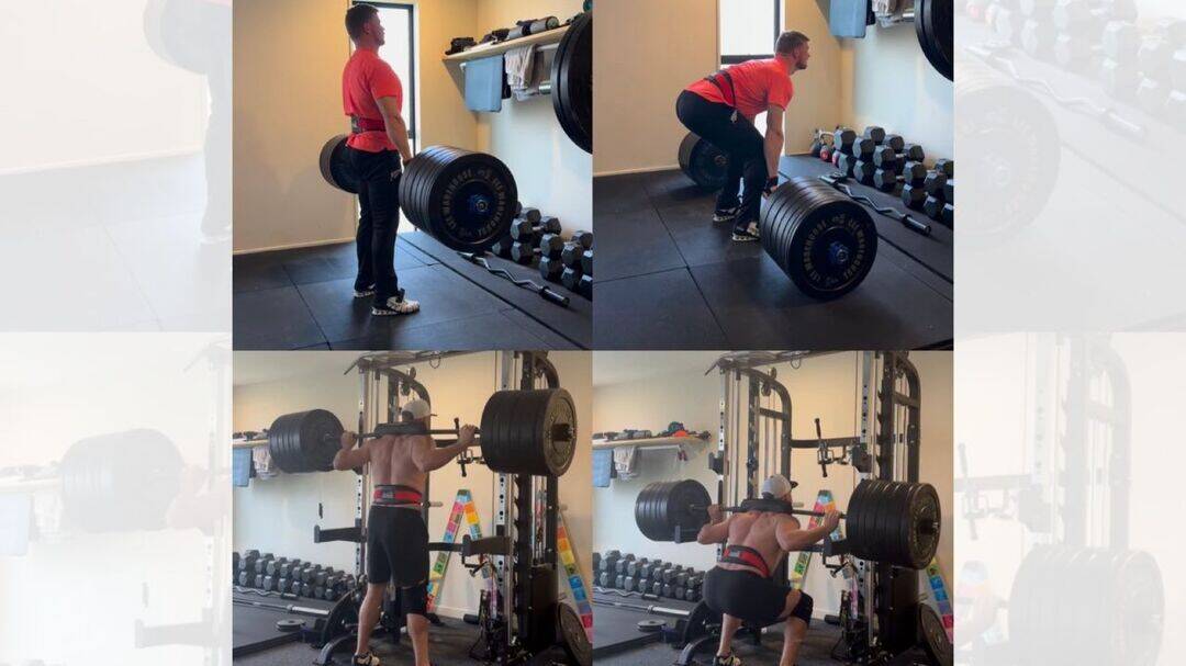 Glenn Phillips' heavy deadlift and squat leave internet amazed