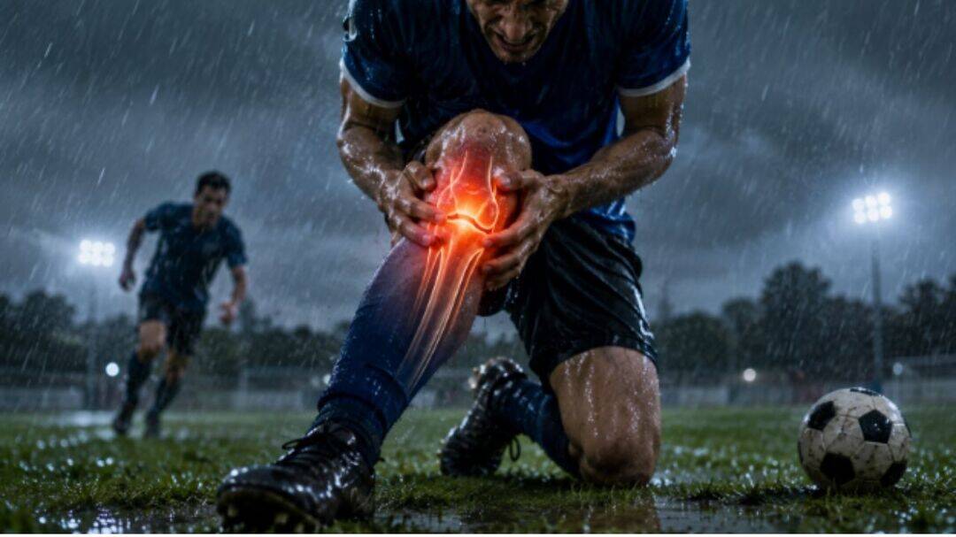 Doctors warn of ACL injury risk during monsoon sports activities
