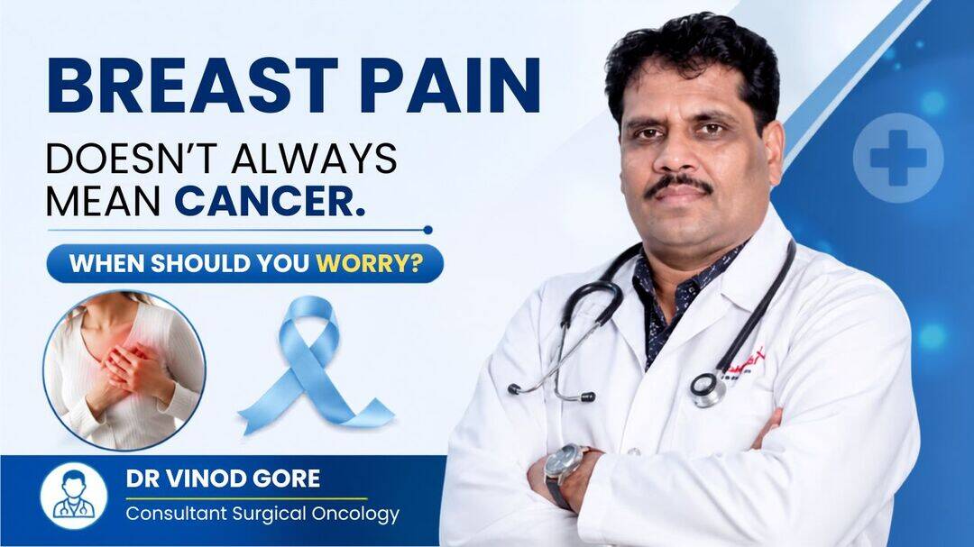Does breast pain always mean cancer?