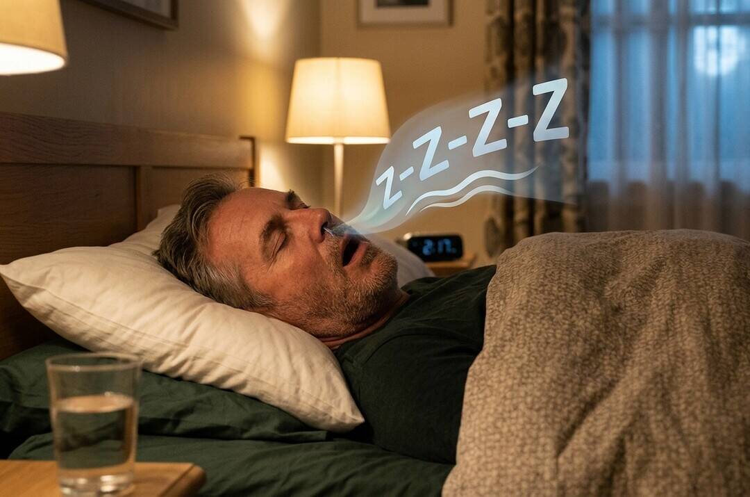 Why do anaesthesiologists ask people if they snore before surgery?