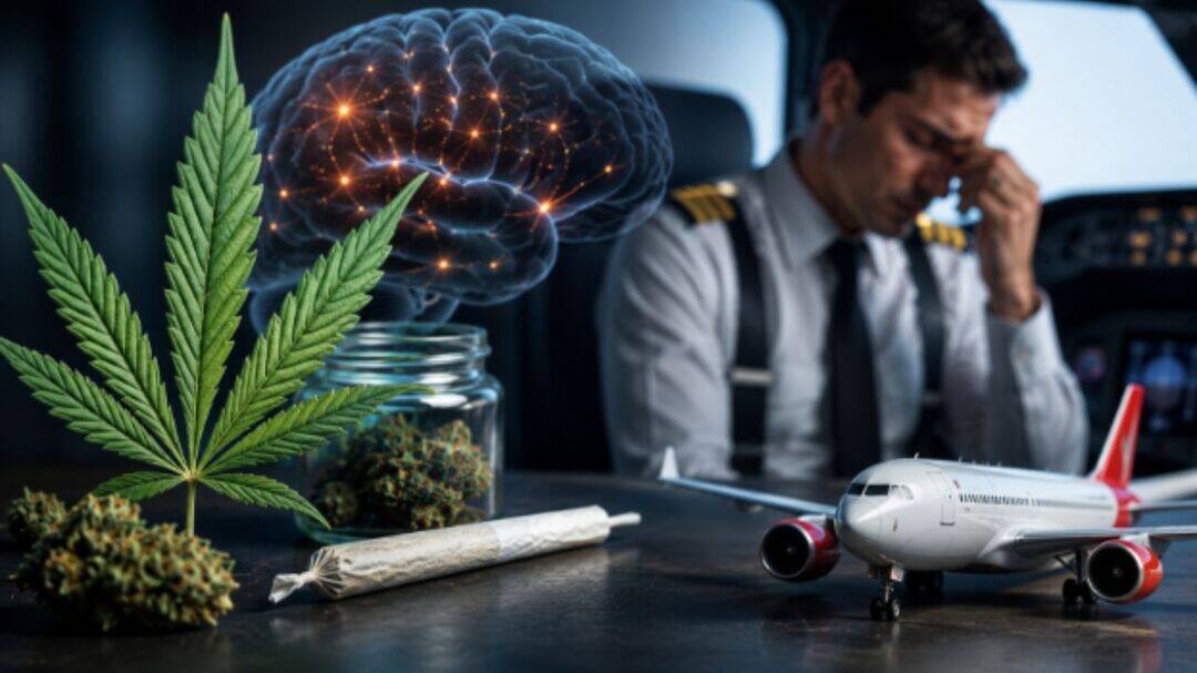 Marijuana and flying: How cannabis impairs focus & reaction time