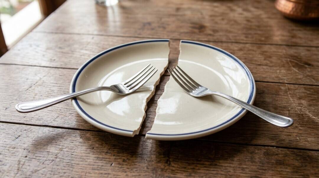 What is 'food divorce'?