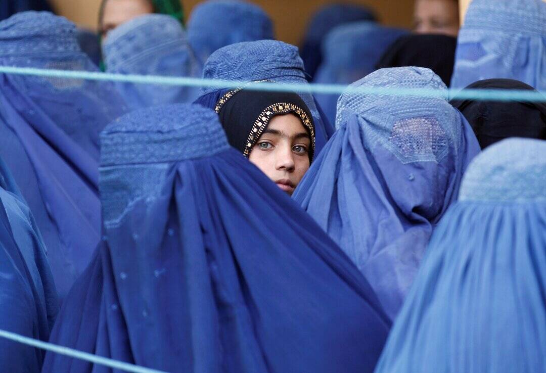 Half of Afghan women leaving their home only once or twice a month amid Taliban restrictions