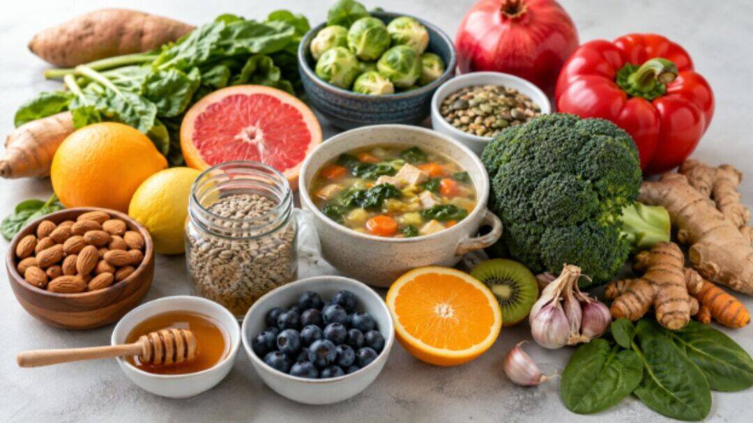 Foods to choose and limit for a stronger immune system