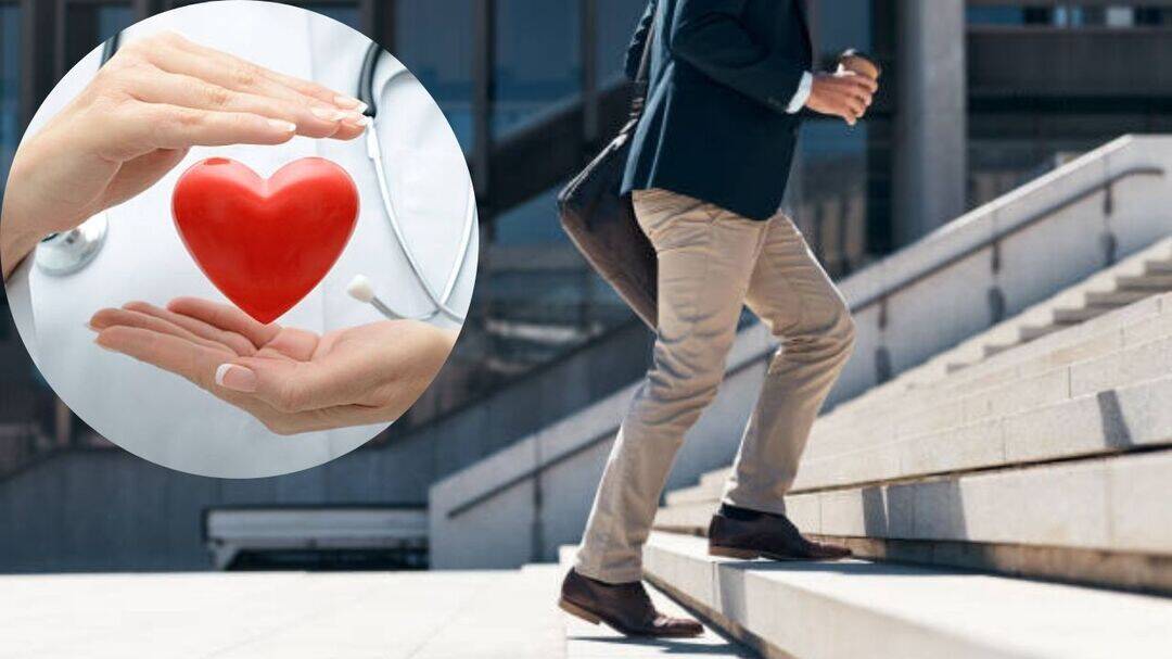 Stair climbing linked to better heart health, lower disease risk